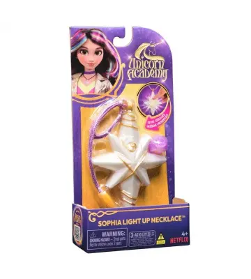 Unicorn Academy necklace with ring