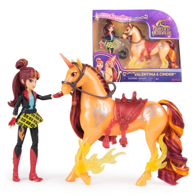 Unicorn Academy figurer Valentina och Cinder 11 cm 2025