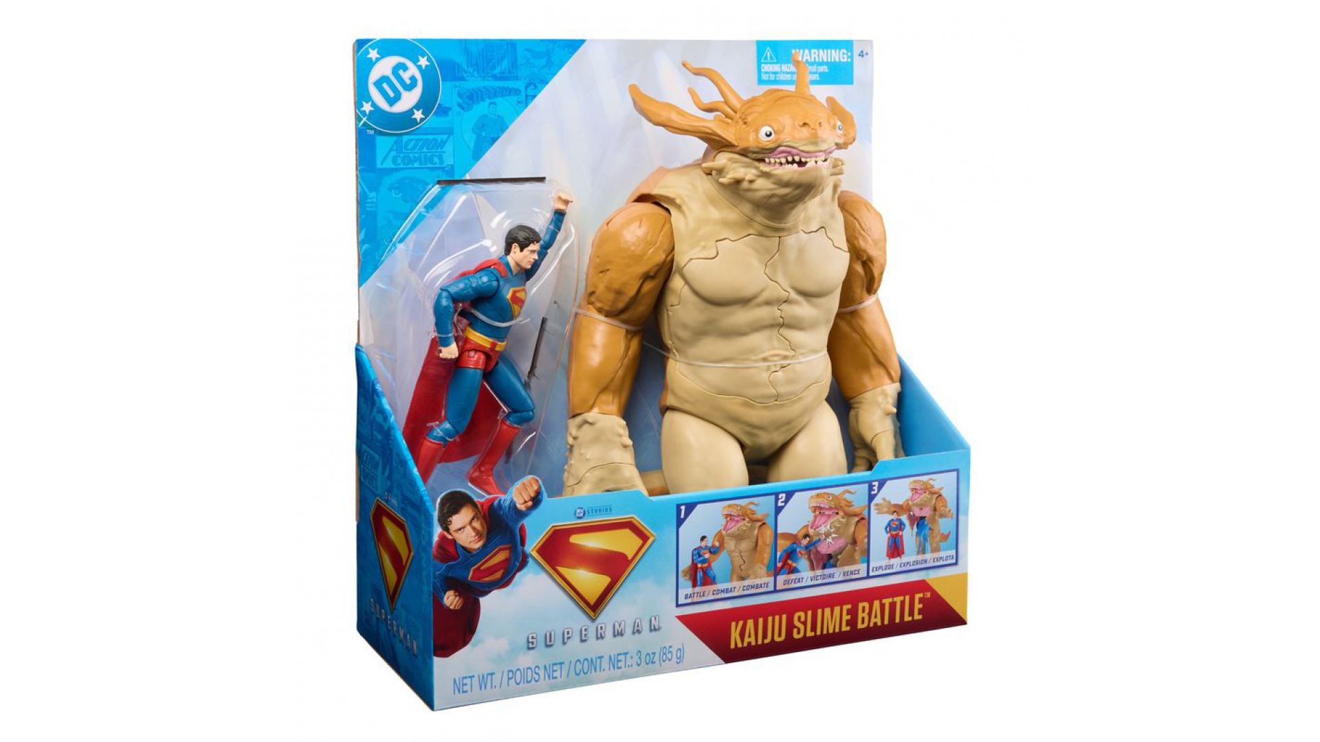 Levně Superman film 2025 souboj monster 15 cm