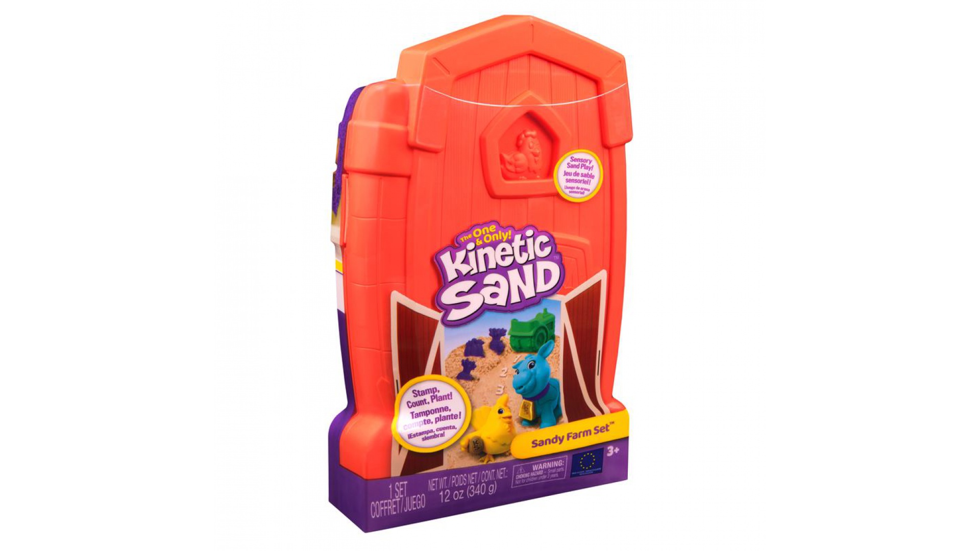 Kinetic Sand prvá farma hrací set