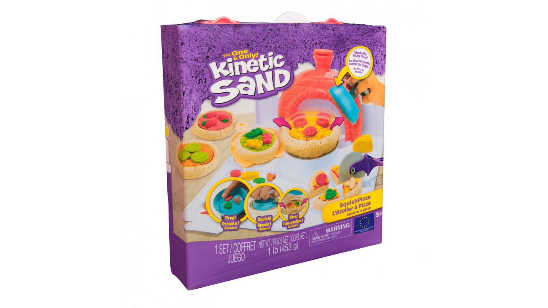 Kinetic Sand výroba pizze
