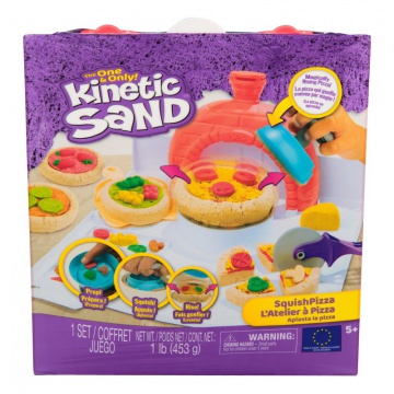 Kinetic Sand pizza produktion