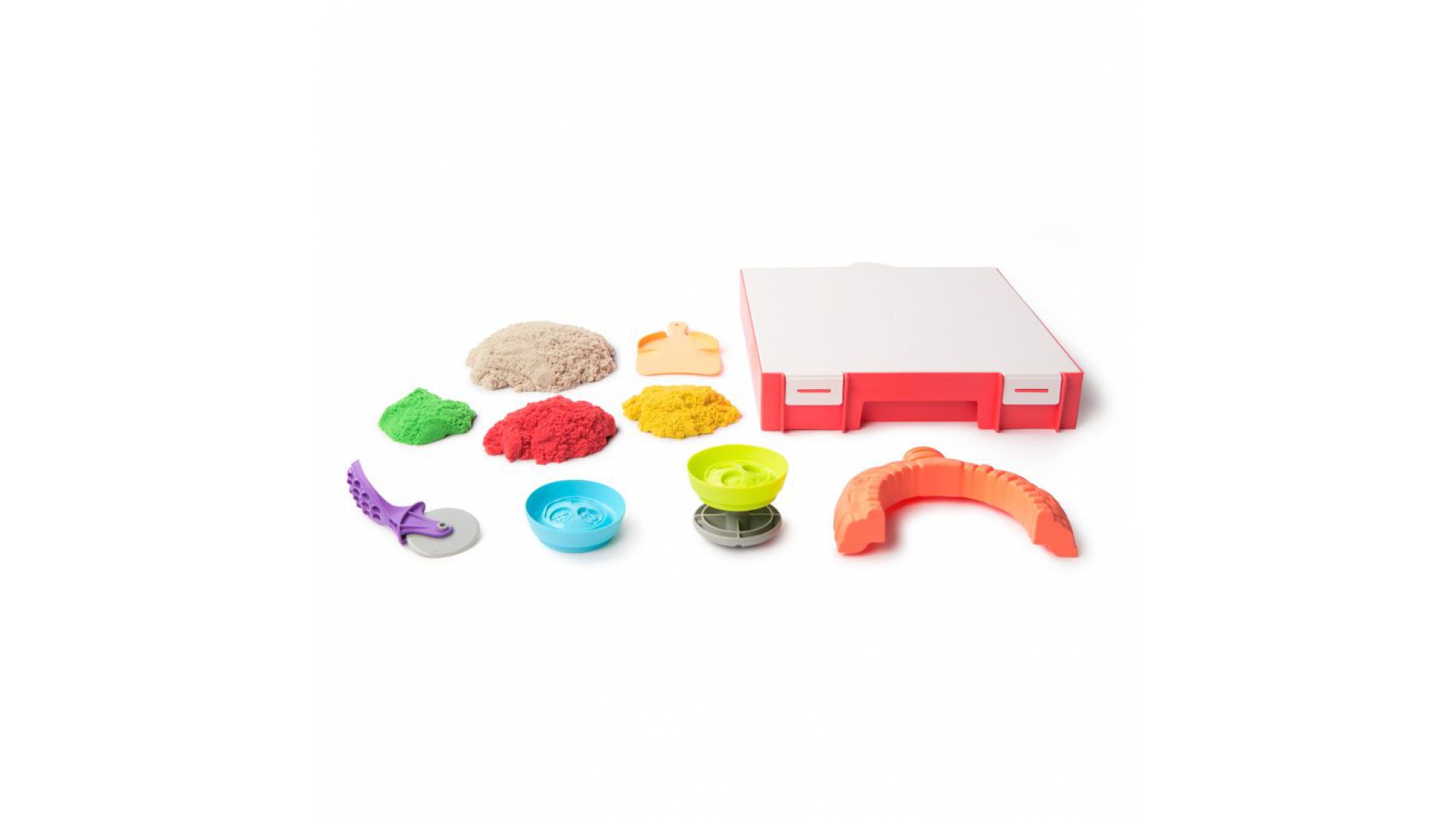 Kinetic Sand výroba pizze