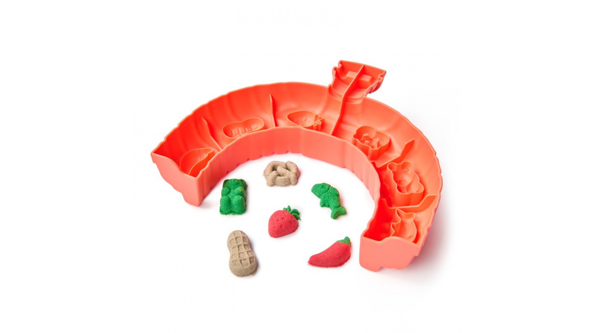 Kinetic Sand výroba pizze