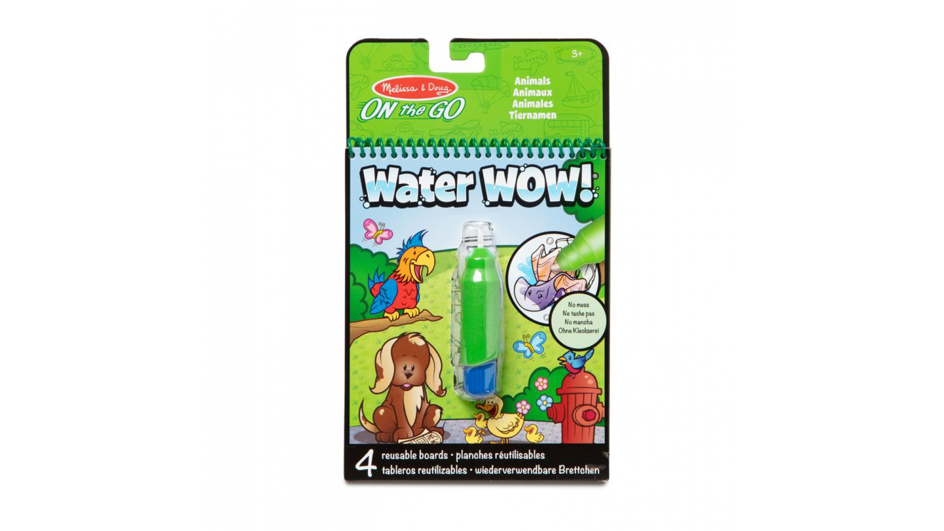 Levně Melissa & Doug Water WOW kouzlení vodou zvířátka