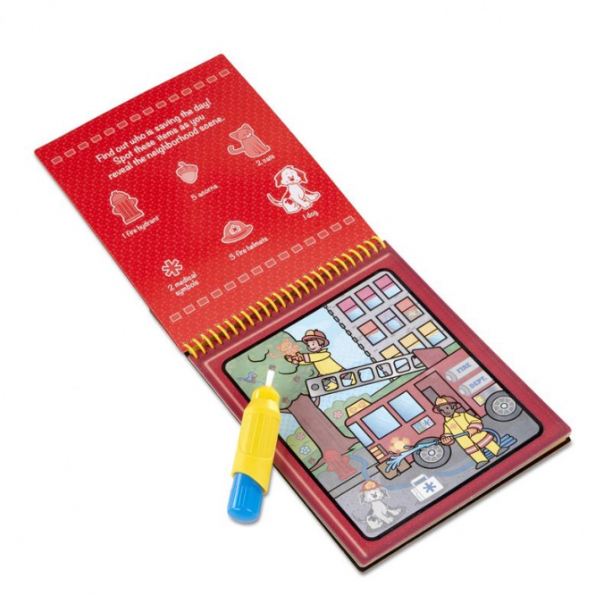 Melissa & Doug Water WOW magi med vatten fordon