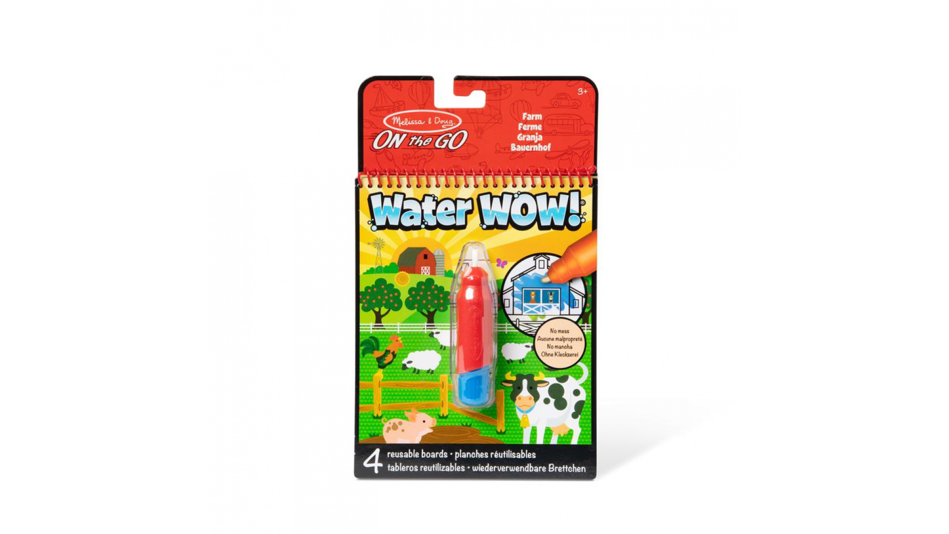 Levně Melissa & Doug Water WOW kouzlení vodou farma