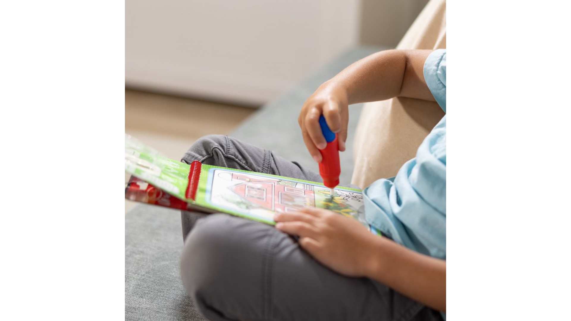 Melissa & Doug Water WOW kúzlo s vodou farma