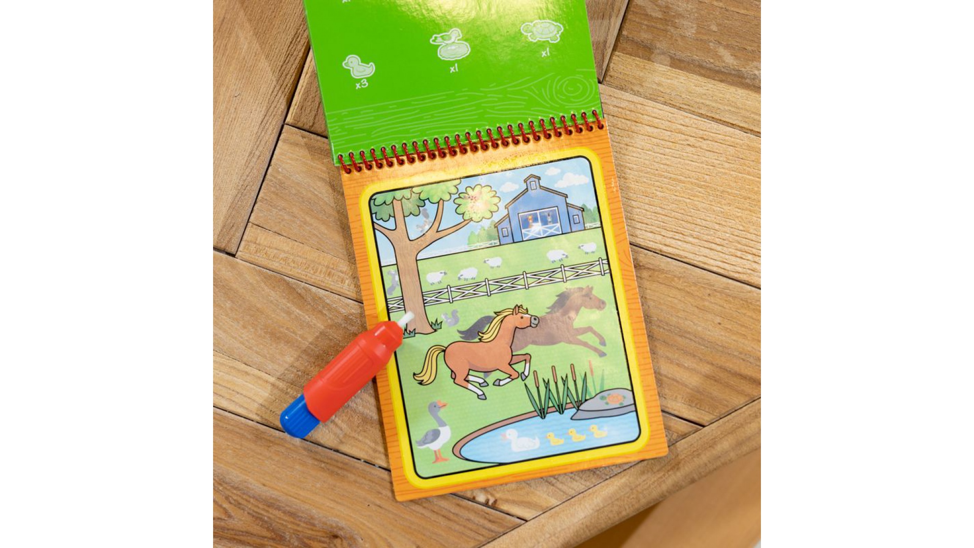 Melissa & Doug Water WOW kúzlo s vodou farma
