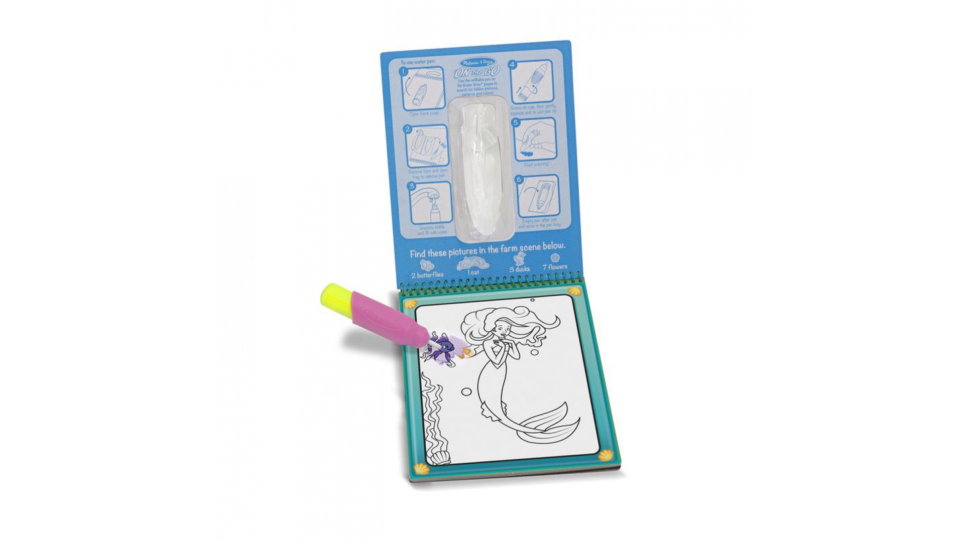 Melissa & Doug Water WOW maľovanie vodou rozprávky