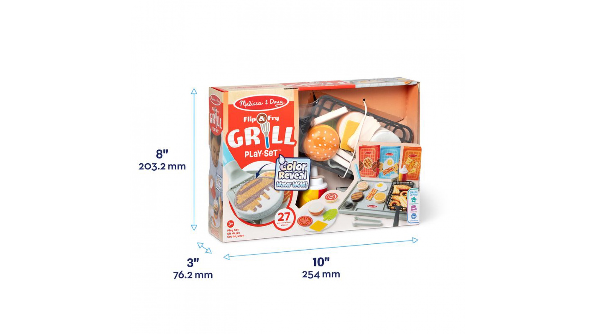 Levně Melissa & Doug Water WOW kouzlení vodou grilování