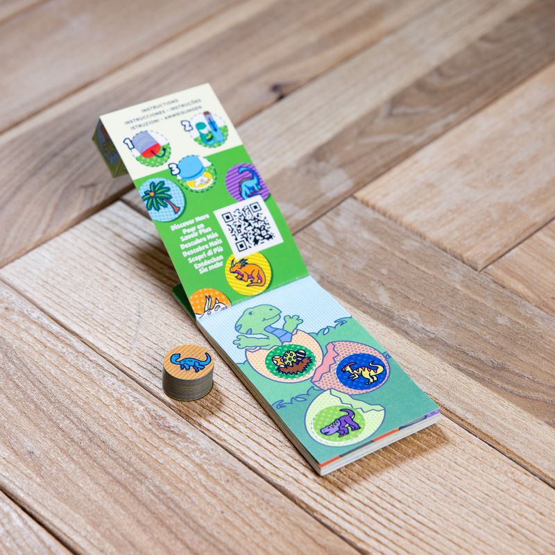 Melissa & Doug Sticker WOW återfyllningar klistermärken dinosaurier