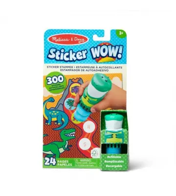 Melissa & Doug Sticker WOW Aufkleber Dinosaurier