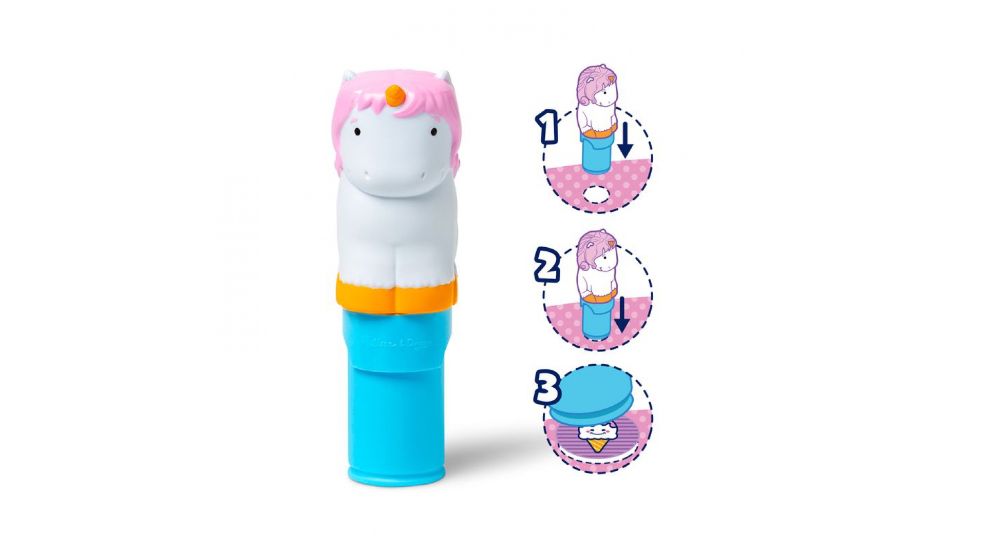 Melissa & Doug Sticker WOW nálepky jednorožci
