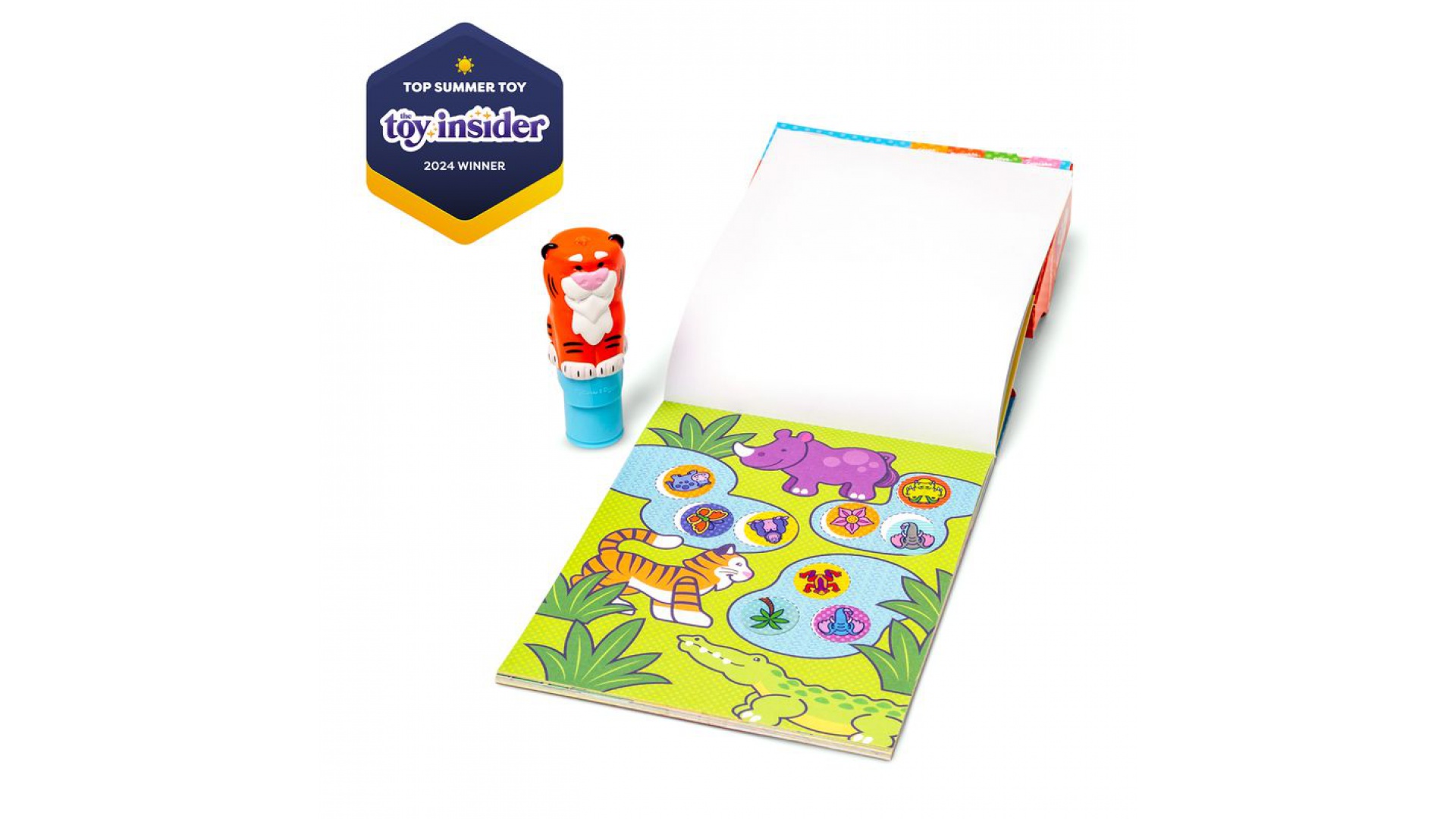 Melissa & Doug Sticker WOW nálepky tiger