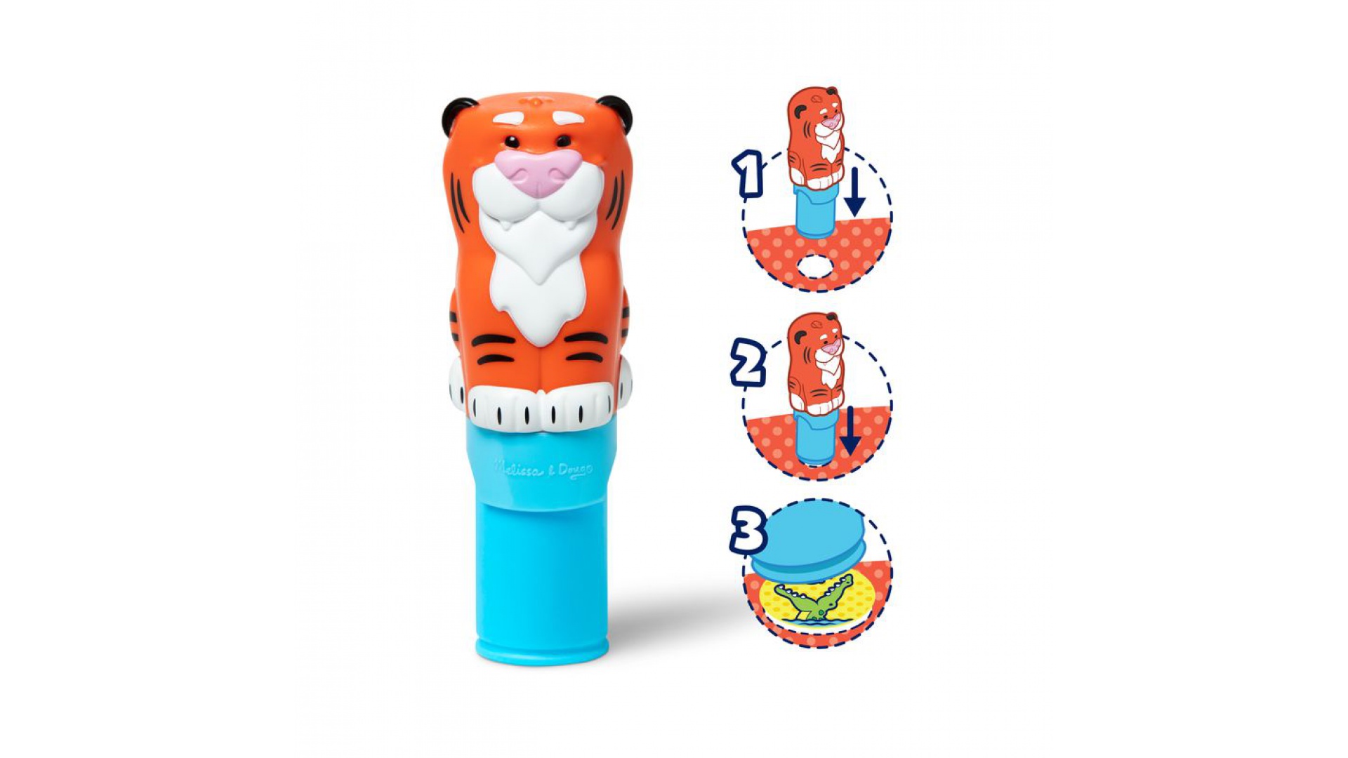 Melissa & Doug Sticker WOW nálepky tiger