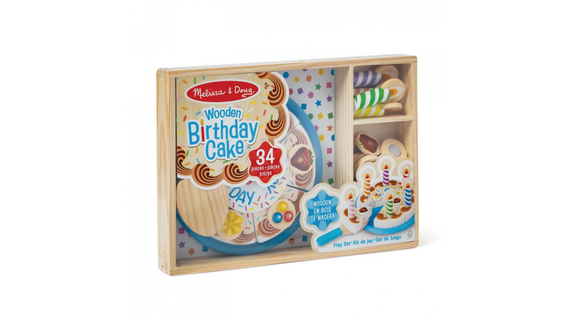 Levně Melissa & Doug narozeninový dort set