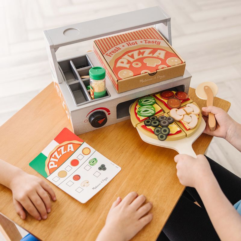 Melissa & Doug pizzatillverkning med ugn