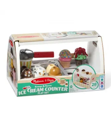 Melissa & Doug set grande de helados