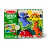 Melissa & Doug träpussel dinosaurier