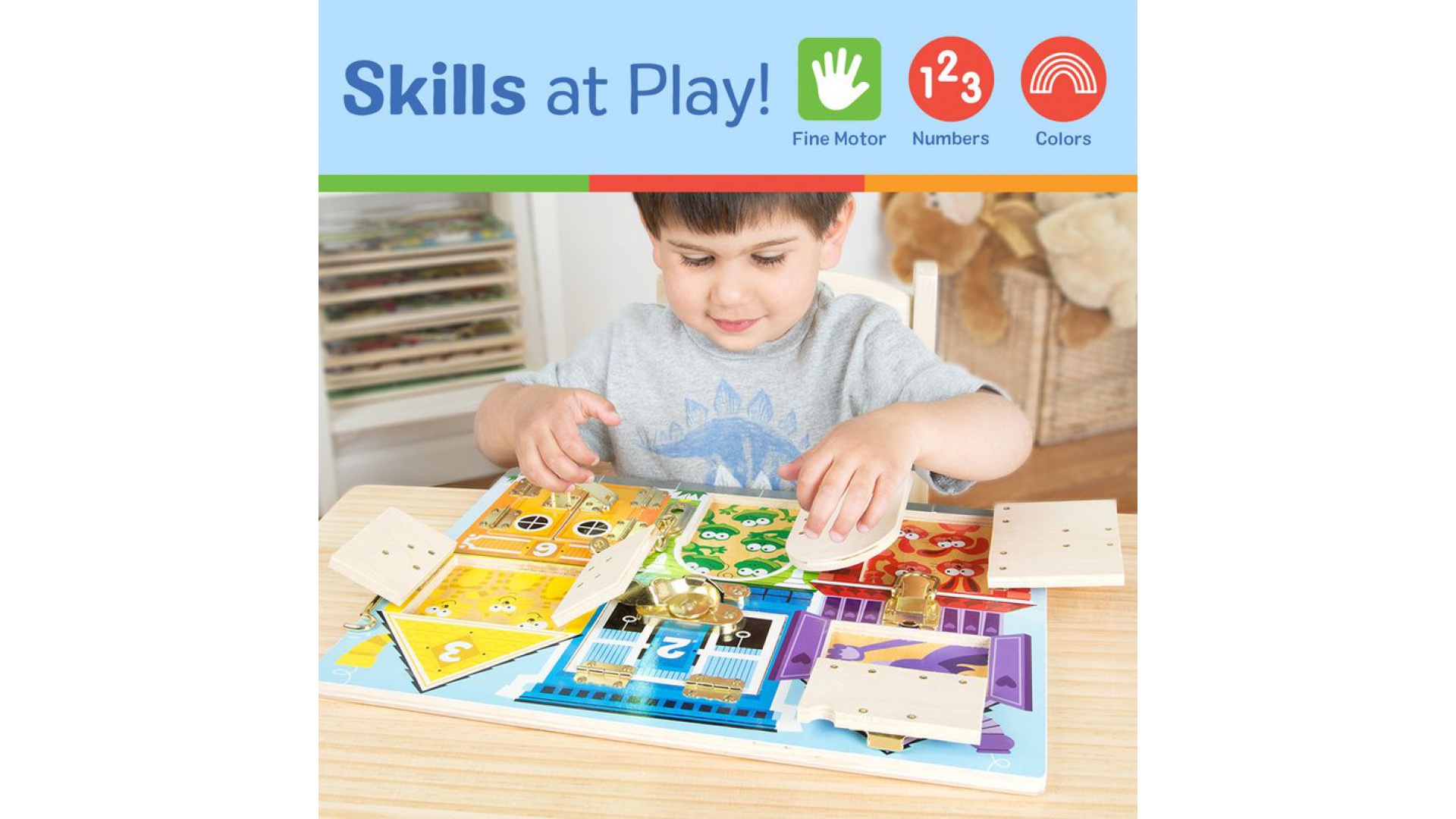 Melissa & Doug základná výuka farby a počty