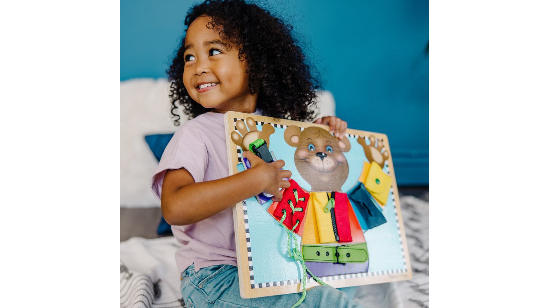Melissa & Doug základná výuka obliekania