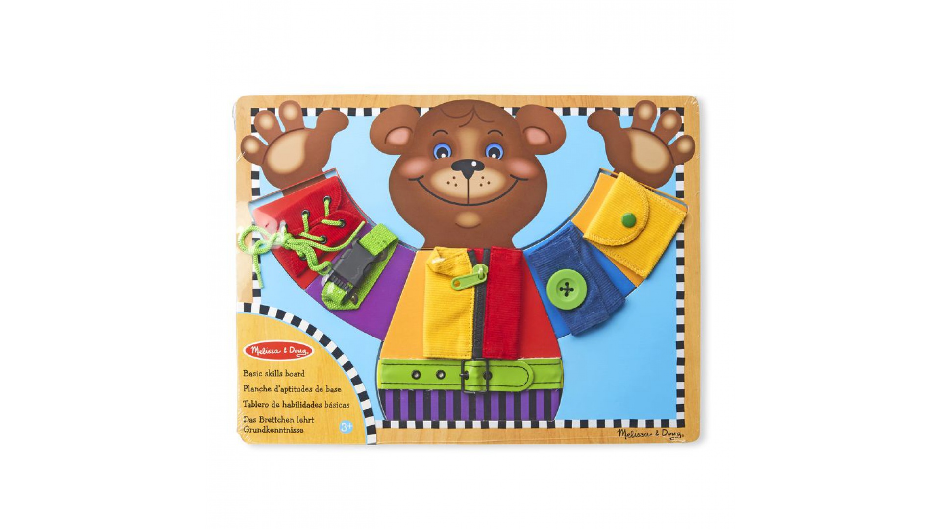 Melissa & Doug základná výuka obliekania