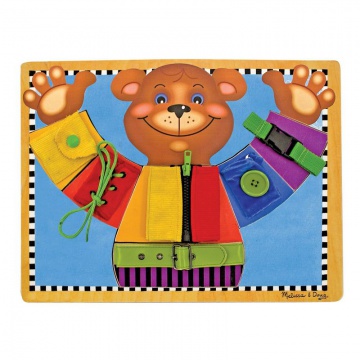 Melissa & Doug grundlæggende påklædningsundervisning