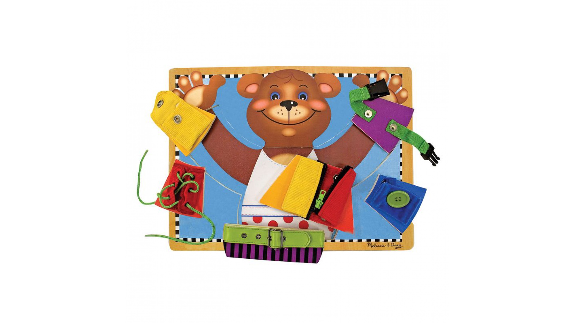 Melissa & Doug základná výuka obliekania