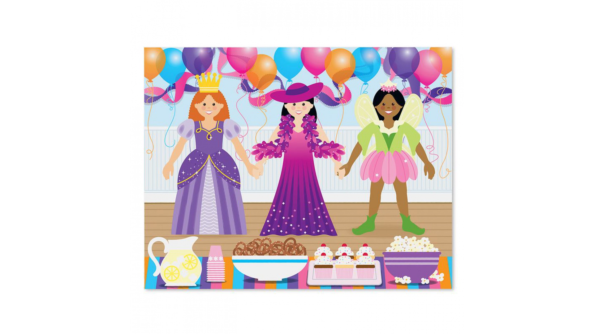 Melissa & Doug nálepky znovu použiteľné s podložkou - obliekanie
