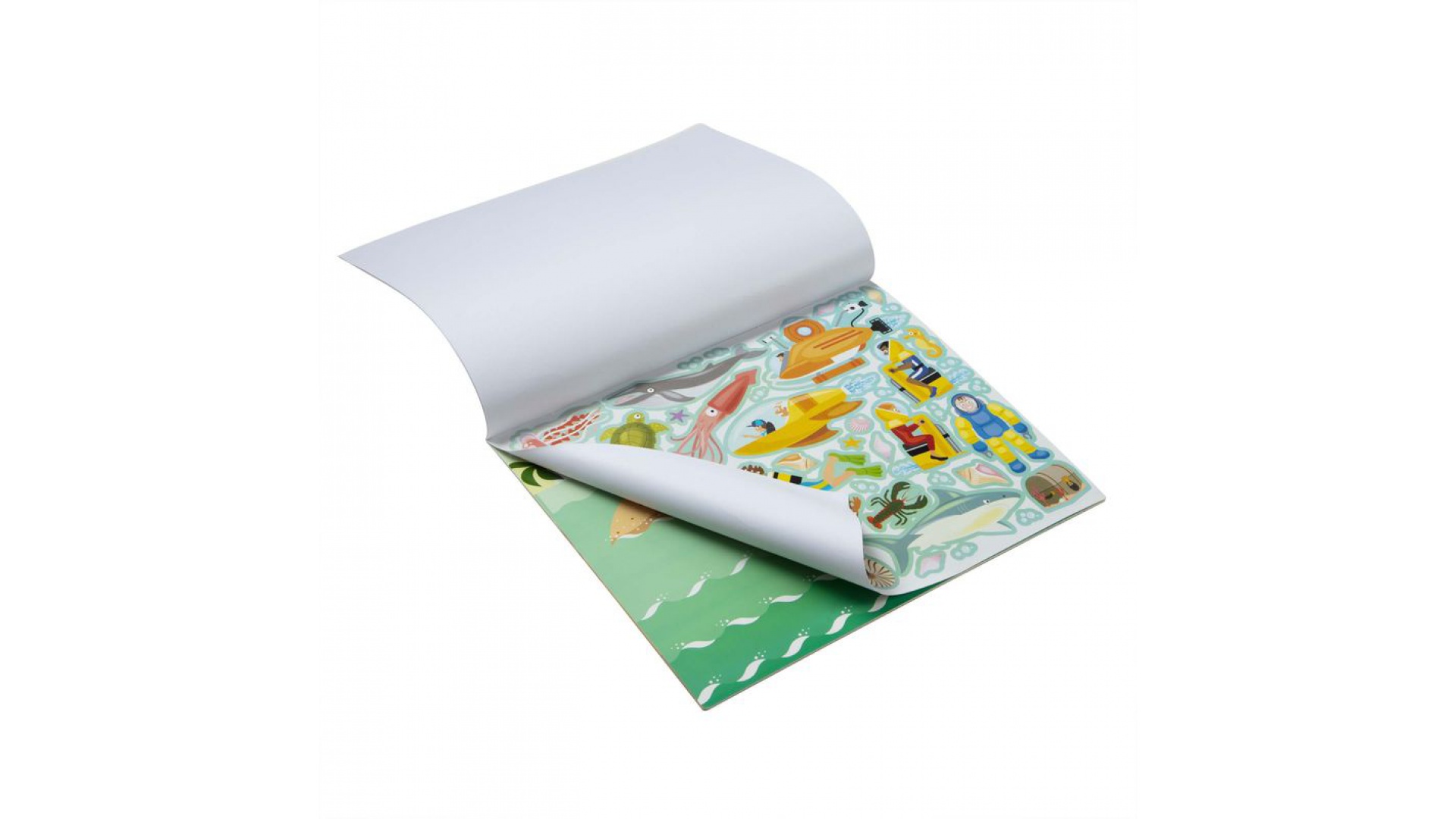 Melissa & Doug nálepky opakovane použiteľné s podložkou - svet zvierat