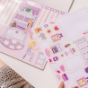 Melissa & Doug samolepky opakovaně použitelné s podložkou - dům