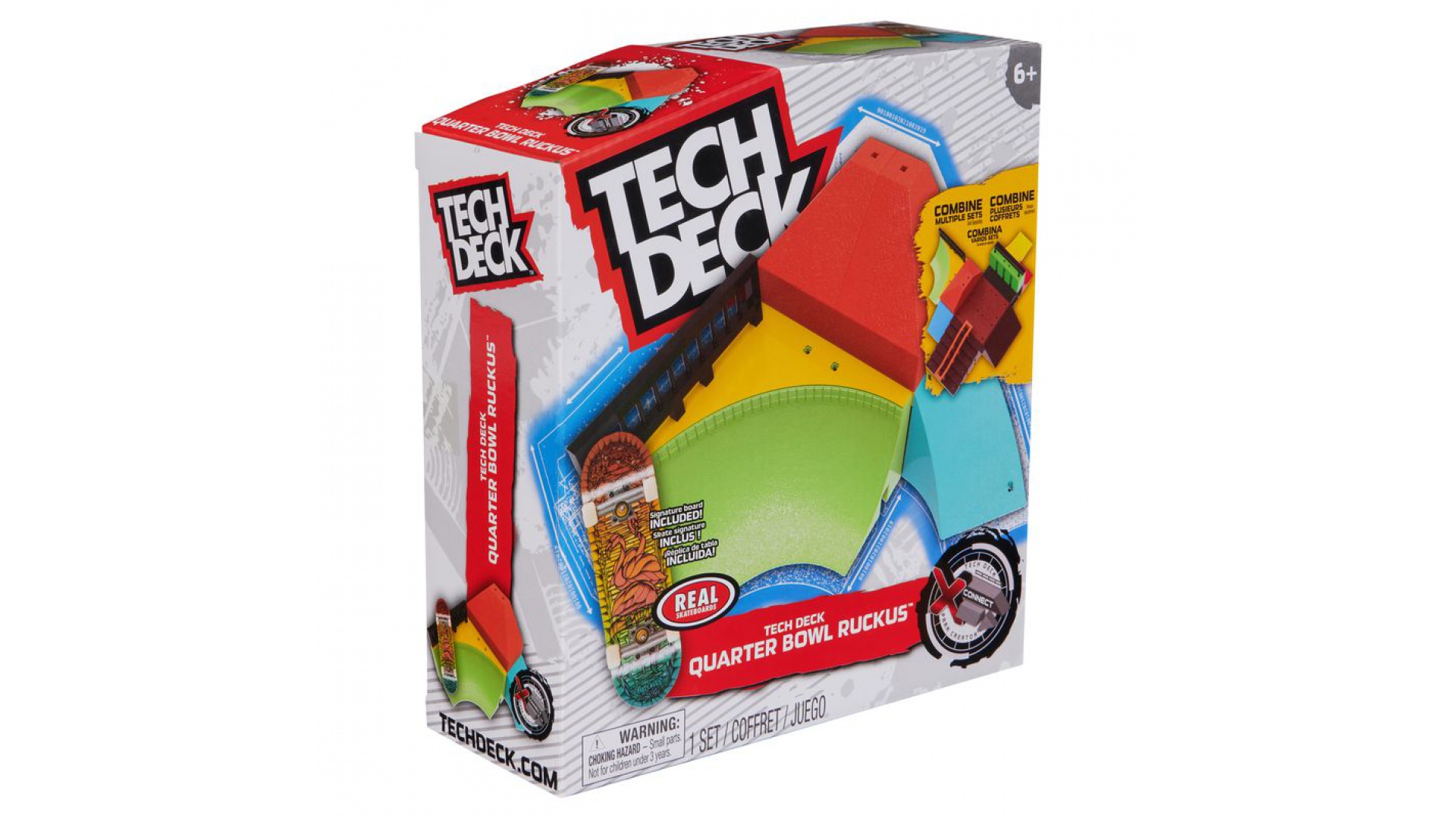 Tech Deck Xconnect skatepark Mafia Quarter Bowl Ruckus Real