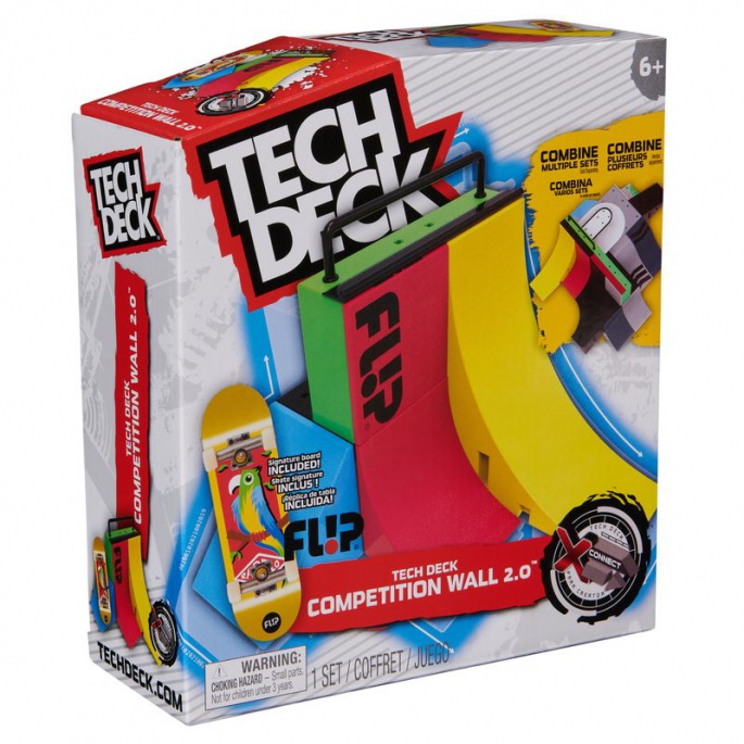 Tech Deck Xconnect skatepark Mafia Competition Wall Flip