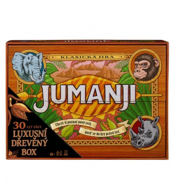 Spin Master Games Jumanji dřevěná edice