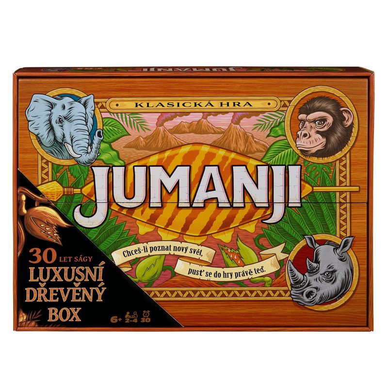 Spin Master Games Jumanji dřevěná edice