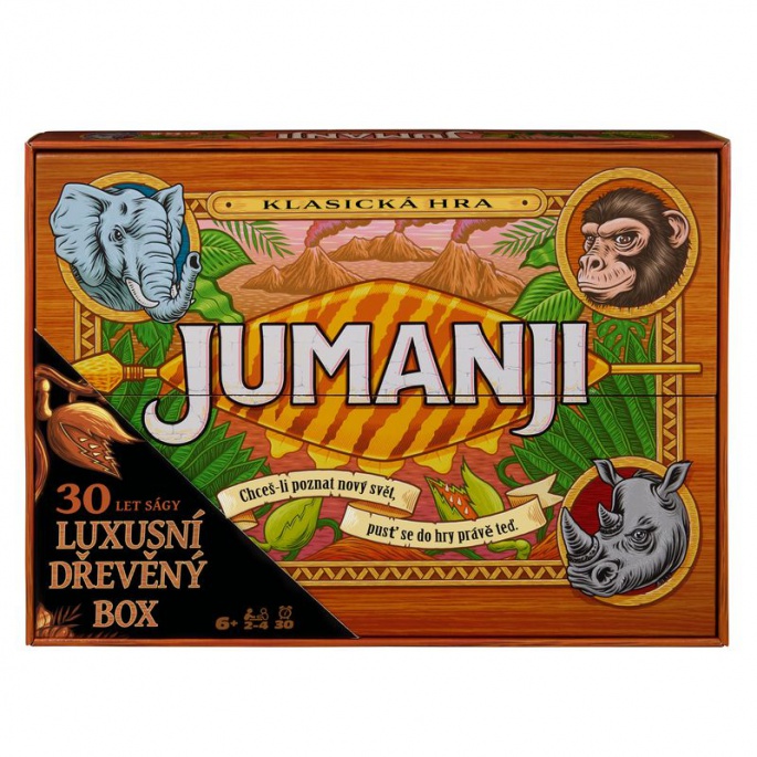 Spin Master Games Jumanji dřevěná edice