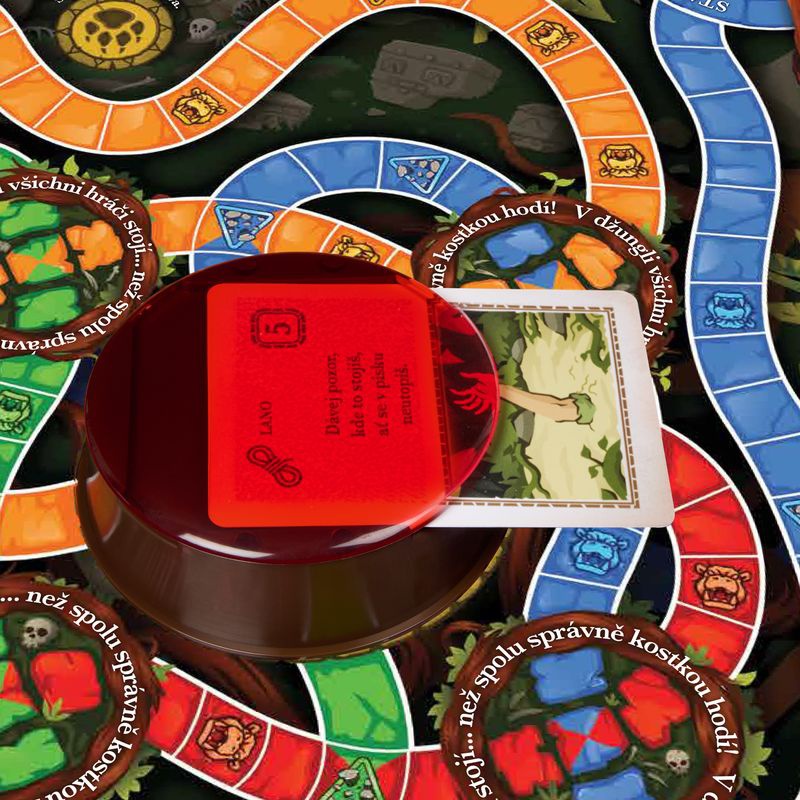 Spin Master Games Jumanji dřevěná edice