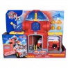 Prisvärt set: Paw Patrol Fire Rescue brandstation + Fire Rescue fordon Zuma