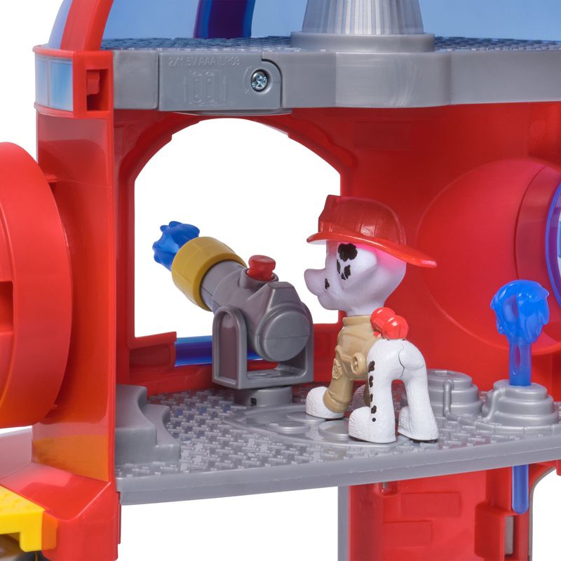 Prisvärt set: Paw Patrol Fire Rescue brandstation + Fire Rescue fordon Zuma
