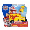 Prisvärt set: Paw Patrol Fire Rescue-fordon Rubble + Fire Rescue-fordon Zuma