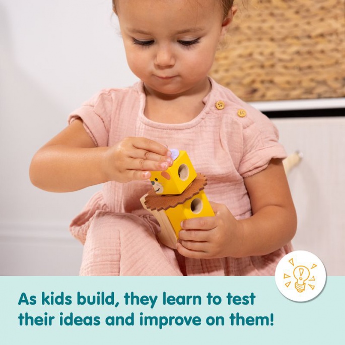 REA: Melissa & Doug Blockables byggsats safari + magi med vatten sagor GRATIS