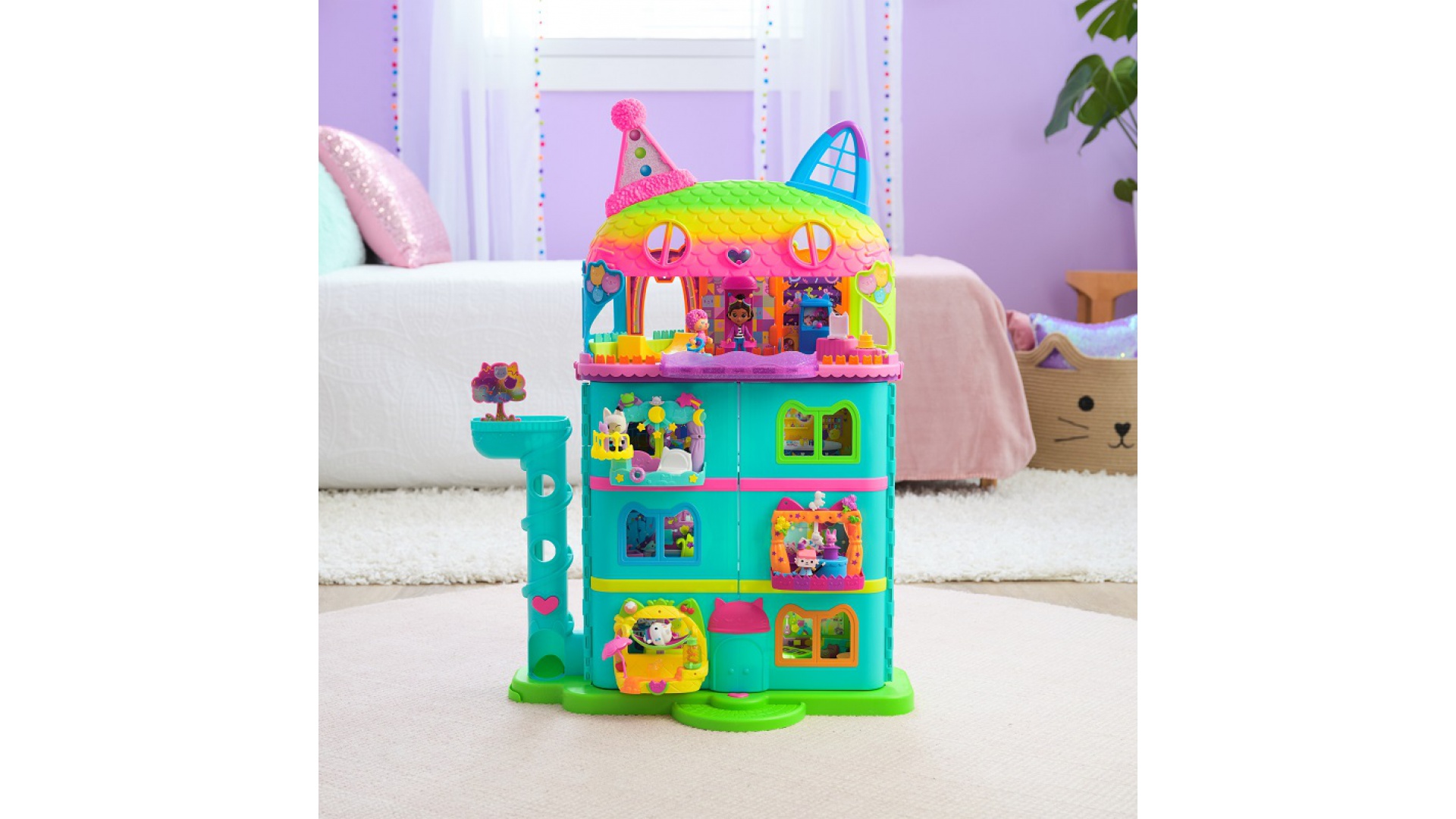 Výhodný set: Gábinin kúzelný domček veľký dom oslava + kuchyňa k veľkému domu