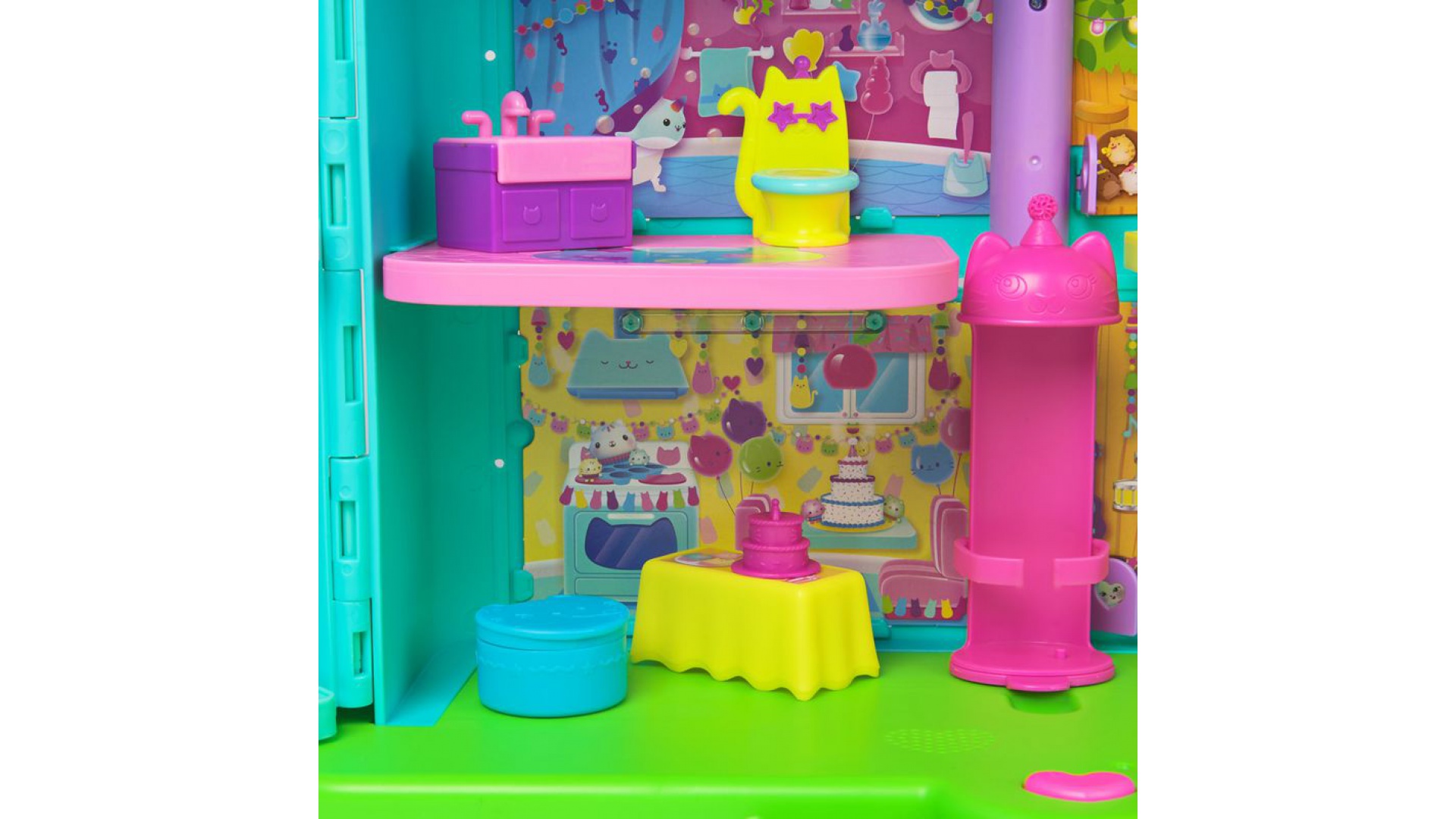Výhodný set: Gábinin kúzelný domček veľký dom oslava + kuchyňa k veľkému domu