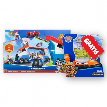 ERBJUDANDE: Paw Patrol stor Patroller med ljud och ljus + grundfordon Zuma GRATIS