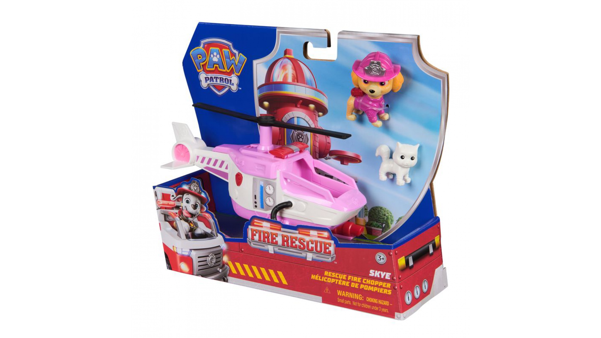 AKCIA: Labková patrola Fire Rescue vozidlá Skye + Rubble + Zuma Zadarmo