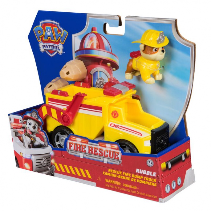 ERBJUDANDE: Paw Patrol Fire Rescue-fordon Skye + Rubble + Zuma GRATIS
