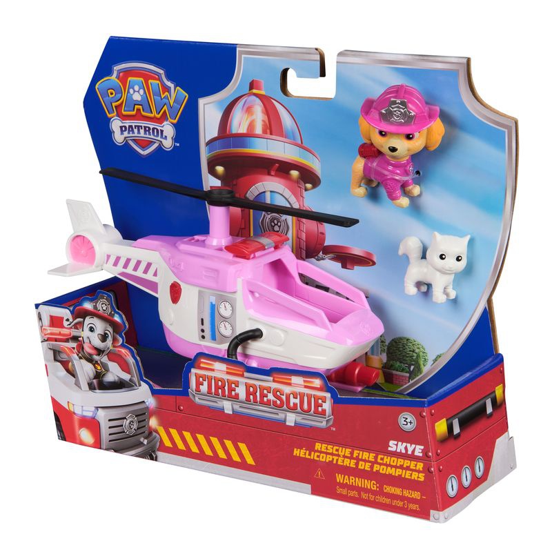 ERBJUDANDE: Paw Patrol Fire Rescue fordon Skye + Marshall + Zuma GRATIS