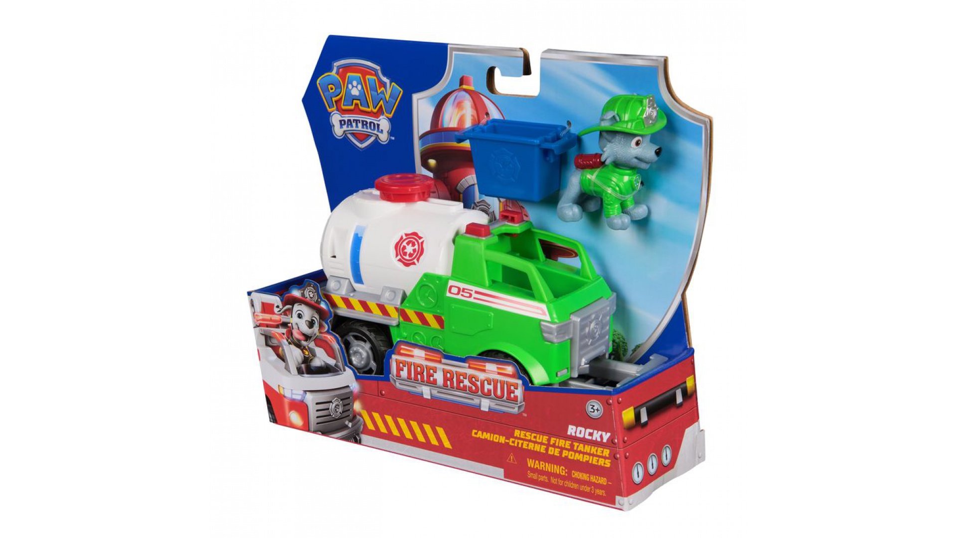 AKCIA: Labková patrola Fire Rescue vozidlá Rocky + Marshall + Zuma Zadarmo