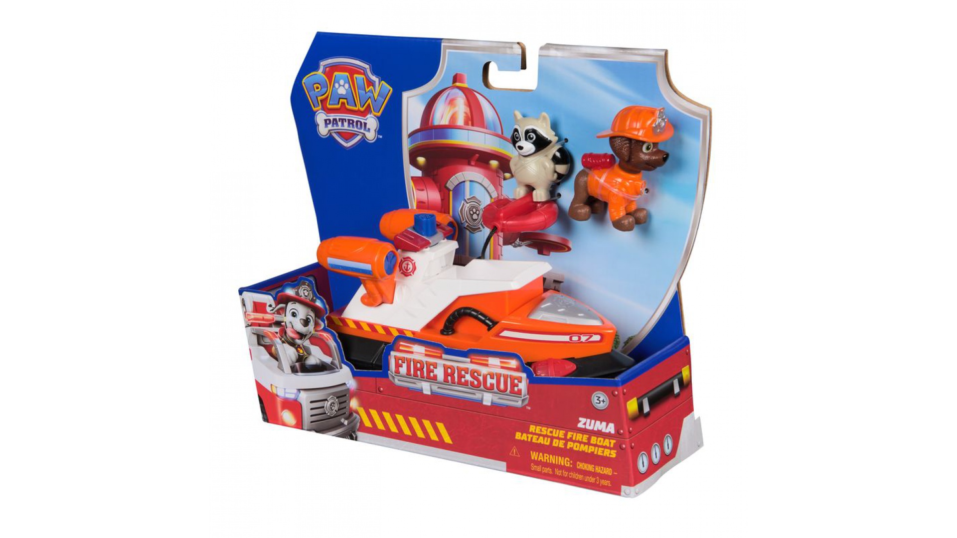 AKCIA: Labková patrola Fire Rescue vozidlá Marshall + Chase + Zuma Zadarmo